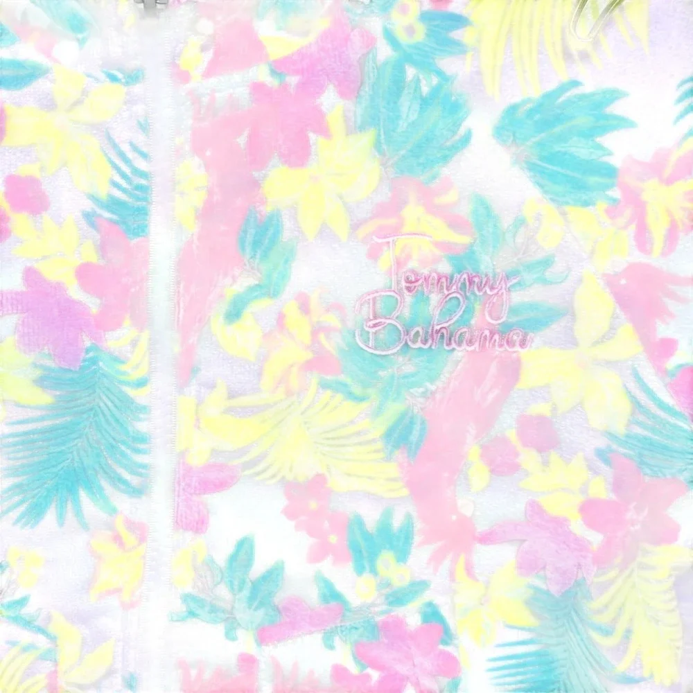 Tommy Bahama Girls Tropical Parrot Floral 1 Piece Swimsuit &Cover Up Set 4/5 NWT